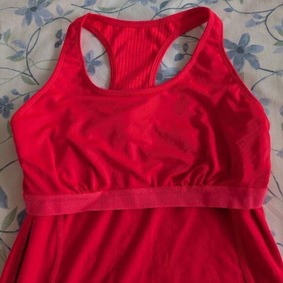 DANSKIN Racerback Athletic Top, size Medium, Tangerine - Picture 6 of 6